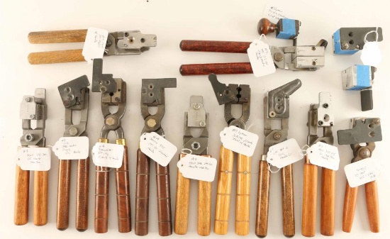 Bullet molds for casting 30 to 38 caliber bullets