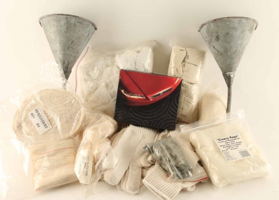 Large Lot of Patches & Cleaning items
