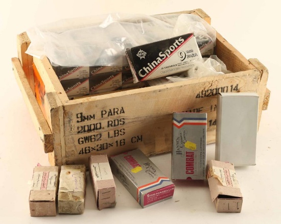 Lot of 9mm Luger Ammo