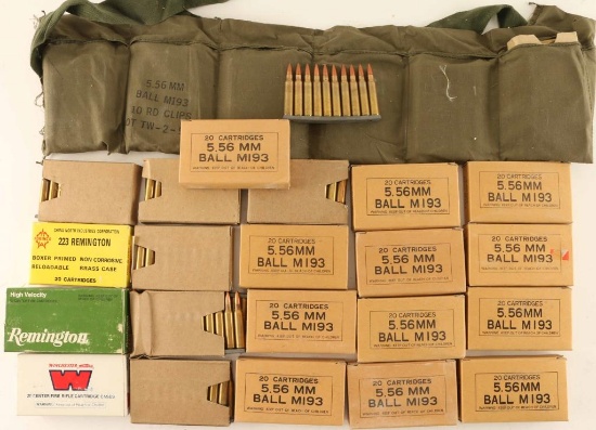 Large Lot of 223 5.56 Ammo