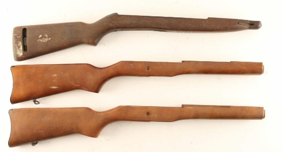 Lot of 3 Wood Stocks Mini14 & M1 Carbine