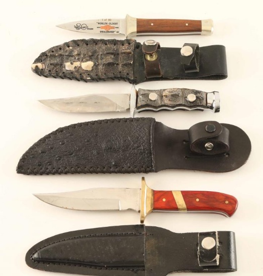Lot of 3 Knives