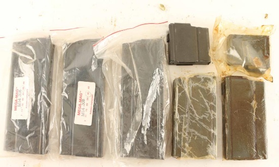 Lot of 7 M1A M14 Steel Mags