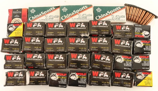 Lot of 7.62x39mm Ammo