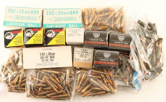 Lot of 7.26x39mm Ammo
