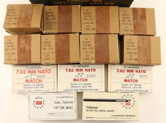 Lot of 7.62x51mm Ammo
