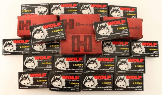 Lot of 5.45x39mm Ammo