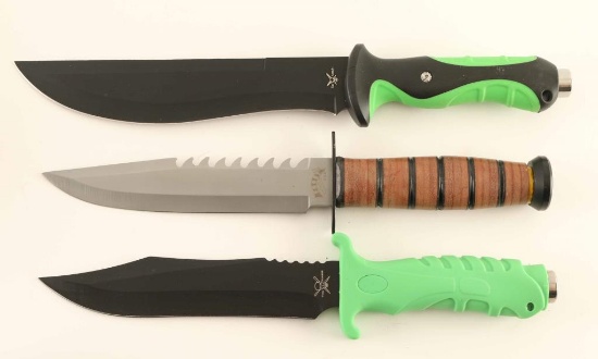 Lot of 3 Knives