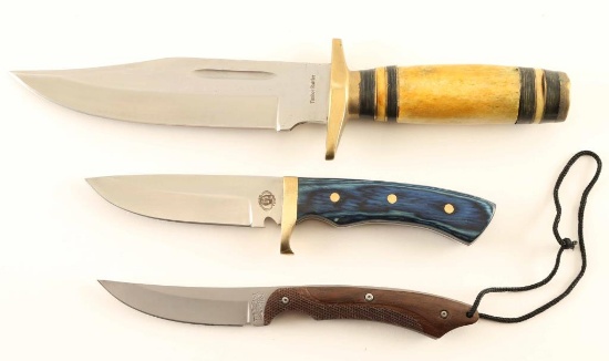 Lot of 3 Knives