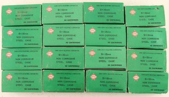 Lot of 9mm Makarov Ammo