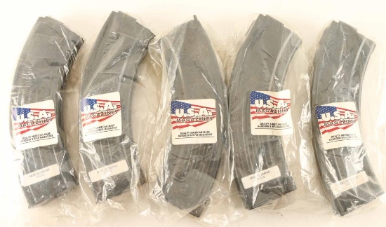 Lot of (5) Ruger Mini 30 Mags