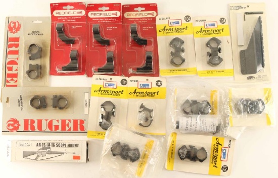 Large Lot of Scope Rings