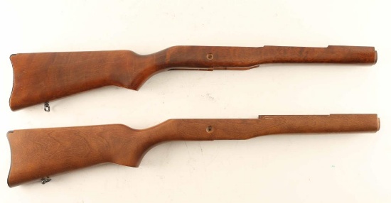 2 Mini 14 Wooden Stocks