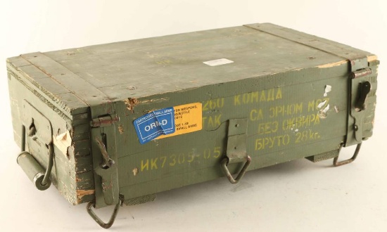 1260 round sealed case Yugo 7.62x39 M67 Ammo