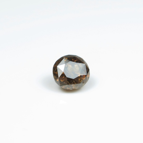 One Loose round cut Champagne