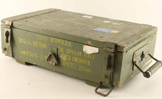 1260 round sealed case Yugo 7.62x39 M67 Ammo