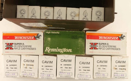Lot of 7mm Ammo