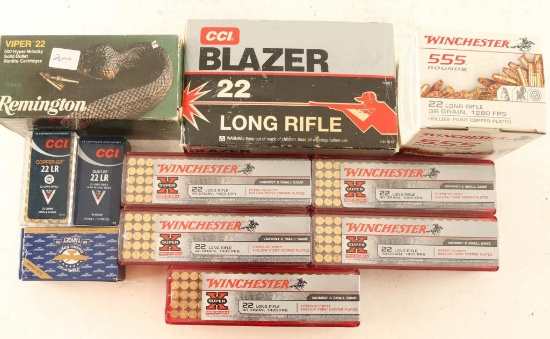 Lot of .22 LR Ammo