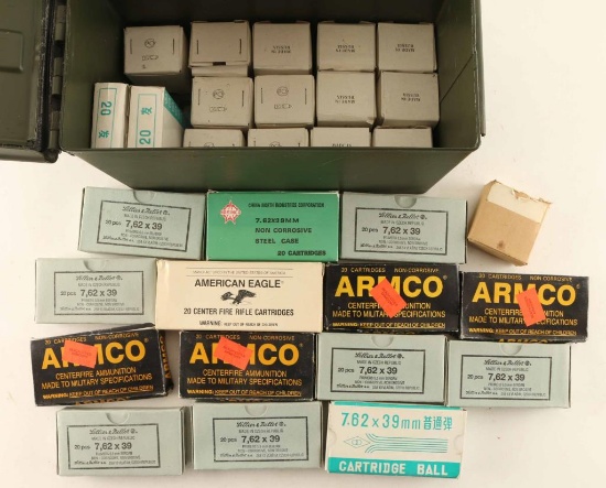 Lot of 7.62x39mm Ammo
