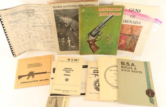 Lot of Manuals and Pamphlets