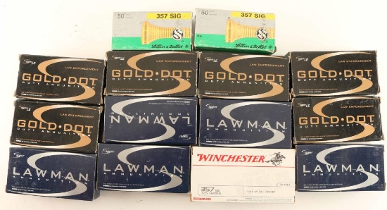 Lot of 357 SIG Ammo