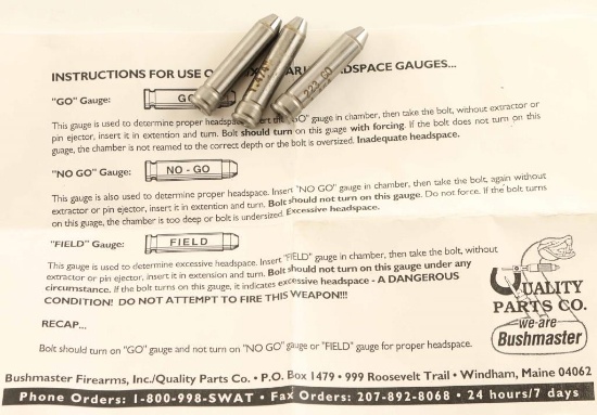 Headspace Gauges 223 Remington