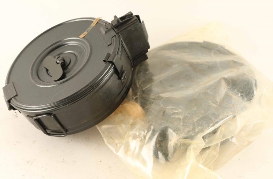 Lot of 2 AK-47 Drum Mags