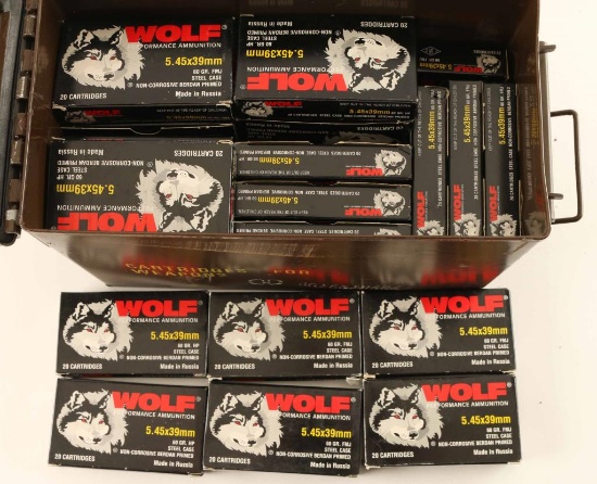 Large Lot of 5.45x39mm Ammo
