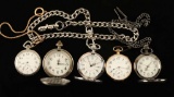 Lot of Five Pocket Watches