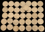 (36) Eisenhower $1 Dollar Coins