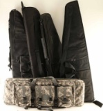 Lot of Padded Soft Rifle Cases