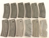 Lot of 12 AR-15 Mags