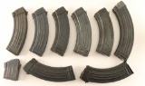 Lot of 9 AK47 Mags