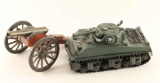 Metal Model of WWII American Sherman Tank