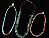 Lot of 3 Beaded Necklaces