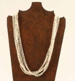 Six Strand Freshwater Pearl Necklace