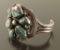 Old Pawn Morenci Turquoise Cuff