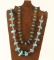Lot of 2 Navajo Turquoise Necklaces