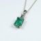 Exquisite G.I.A. Certified Emerald and Diamond