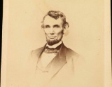 Black & White Photo of President Lincoln