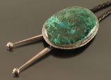Large Navajo Turquoise Bolo