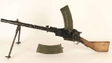 Danish Madsen 1950 8mm LMG Display Gun