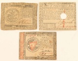 Lot of Colonial Currency
