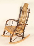 Handmade Wooden Rocking Chair