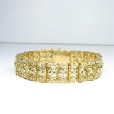 One of a Kind Vintage Art Deco Diamond Bracelet