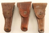 Lot of (3) US Flap Holsters