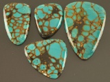 Lot of 4 Turquoise Stones