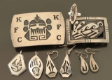 Hopi sterling Jewelry Lot