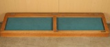 Wooden Countertop Display Cabinet