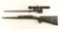 Rifle Barrel Scope and Stock